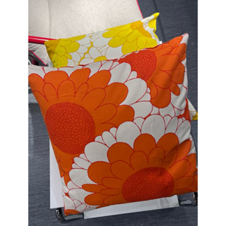 IKEA 宜家家居代購 靠枕套, 橘色, 50x50 公分 枕頭套 抱枕套