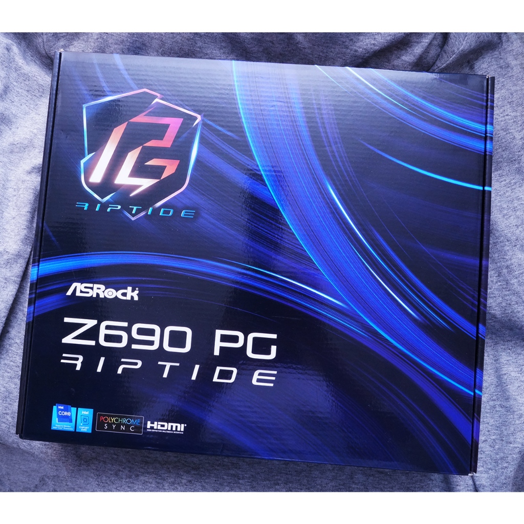 [ DDR4 LGA1700 ] ASRock Z690 PG Riptide 主機板 intel 12700K