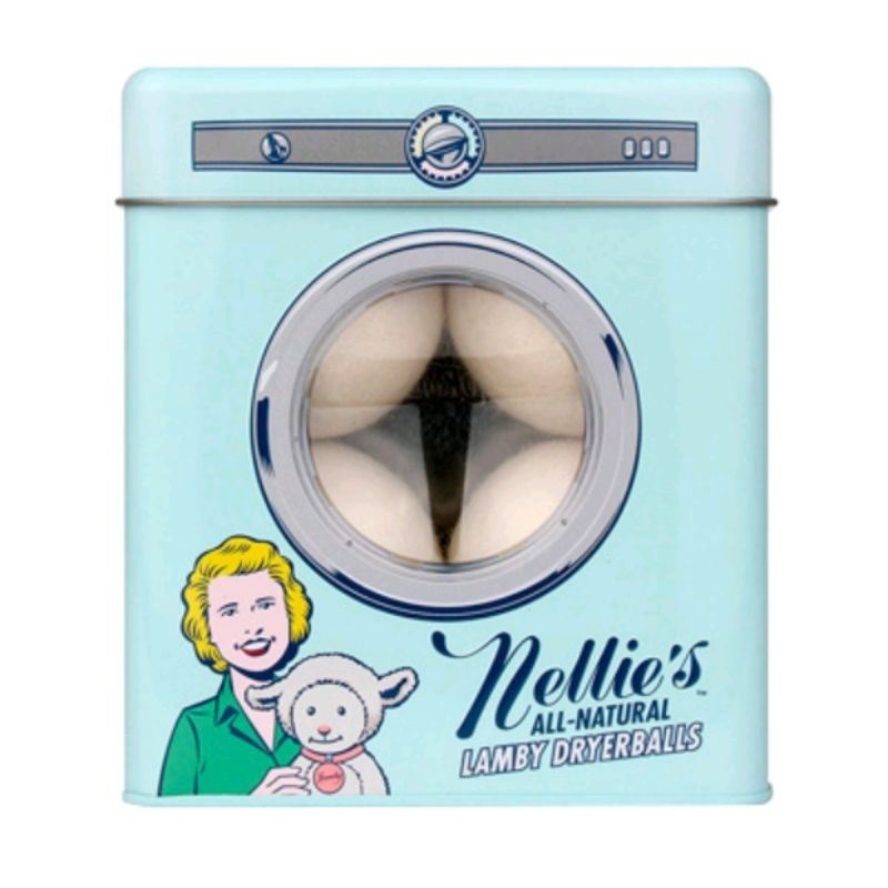【加拿大品牌】Nellie's 烘乾機專用羊毛球 代替衣物柔軟精 減少皺褶 防止靜電 羊毛烘衣球 綿羊烘衣球