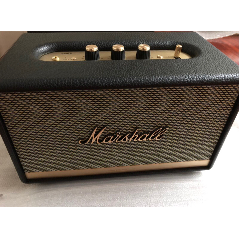 [二手]Marshall ACTON II 藍牙喇叭(經典黑)