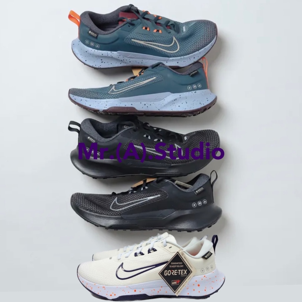 Mr.A😈A先生Nike Juniper Trail 2 GORE-TEX 防水 反光 慢跑鞋 黑 FB2067-001