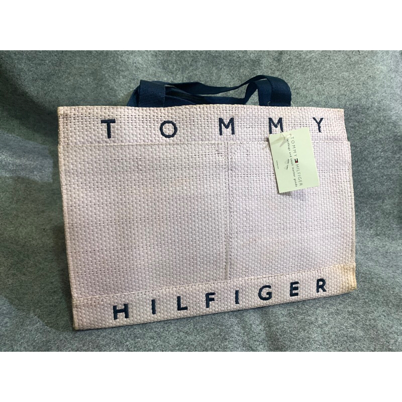 Tommy Hilfiger 粉紫編織手提-肩背包