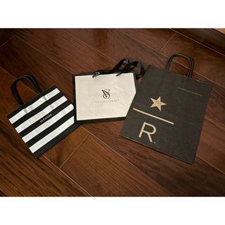 ［紙袋］美國Sephora/Victoria Secret/Starbucks 禮品袋