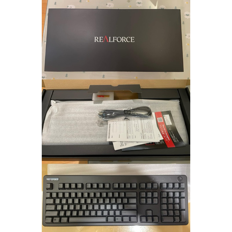 拆封新品_REALFORCE 靜電容鍵盤_R3HB11