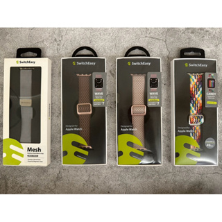 SwitchEasy 魚骨牌不鏽鋼錶帶/高彈性運動/尼龍錶帶 Apple Watch S9/8/7/6/5/4/3/SE