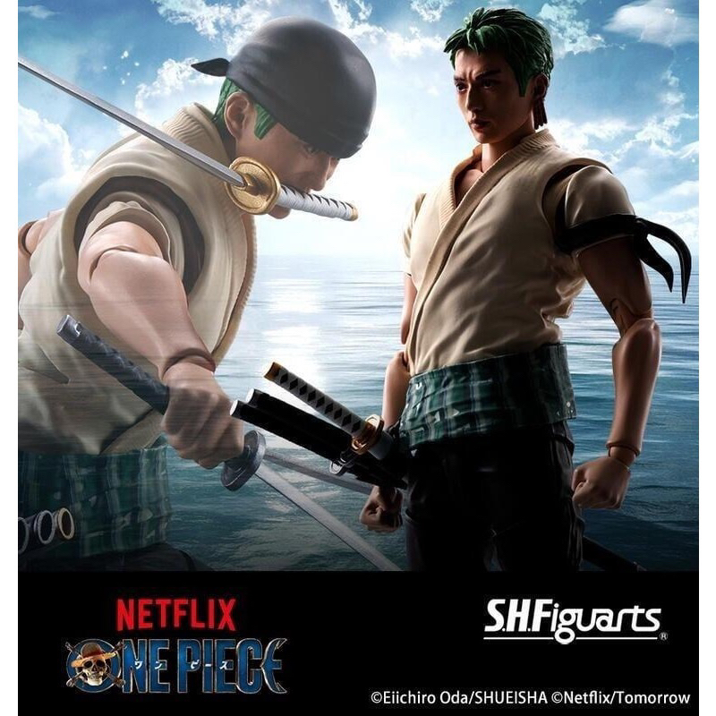 🔥優惠出清🔥shf 代理版 S.H.F 航海王 海賊王 索隆 可動 Netflix 真人版