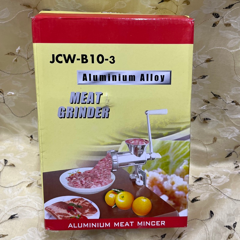 鋁合金絞肉機JCW-B10-3/多功能鋁合金手搖手動絞肉機/灌腸機/臘腸機/碎肉機/料理機/調理機