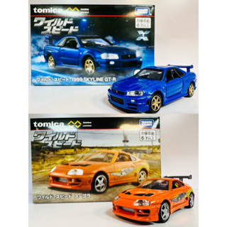 {TZ玩車庫}TOMICA UNLIMITED無極限玩命關頭PRM#03豐田Supra #06日產SkylineGTR