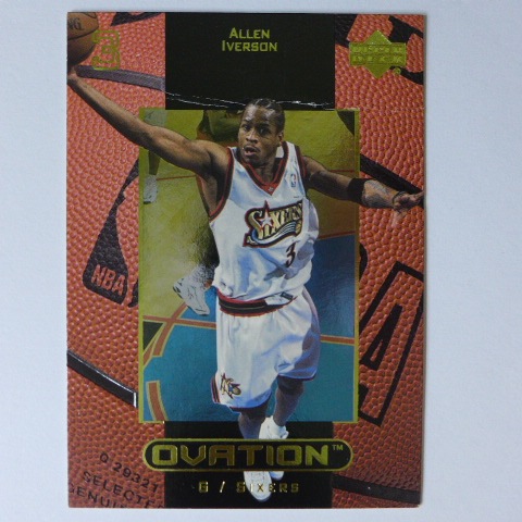 ~Allen Iverson/艾倫·艾佛森~名人堂.得分王.戰神小艾 1999年OVATION.NBA籃球卡