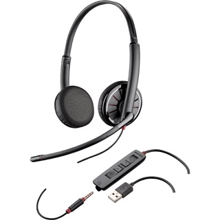 [全新]Blackwire 325 雙耳頭戴式UC耳機 麥克風耳機 Poly Plantronics C325-M 耳麥