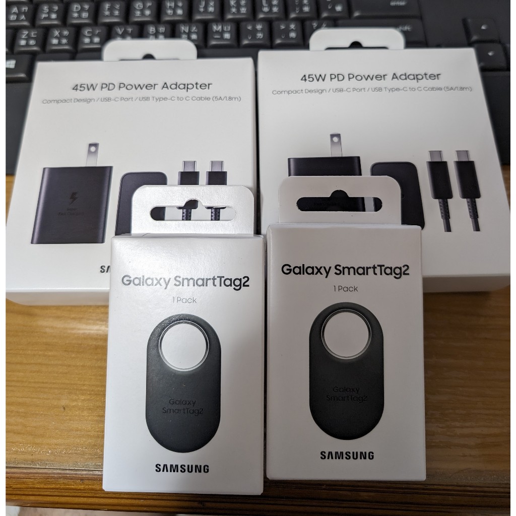 Samsung Galaxy Smart Tag2 黑和白(附購買證明)