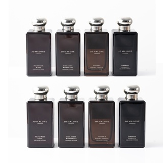 [珍愛香水] JO MALONE 黑瓶芳醇 100ml 沒藥 絲絨玫瑰 晚香玉 烏木與佛手柑 黑琥珀 桐木與皮革 絲柏