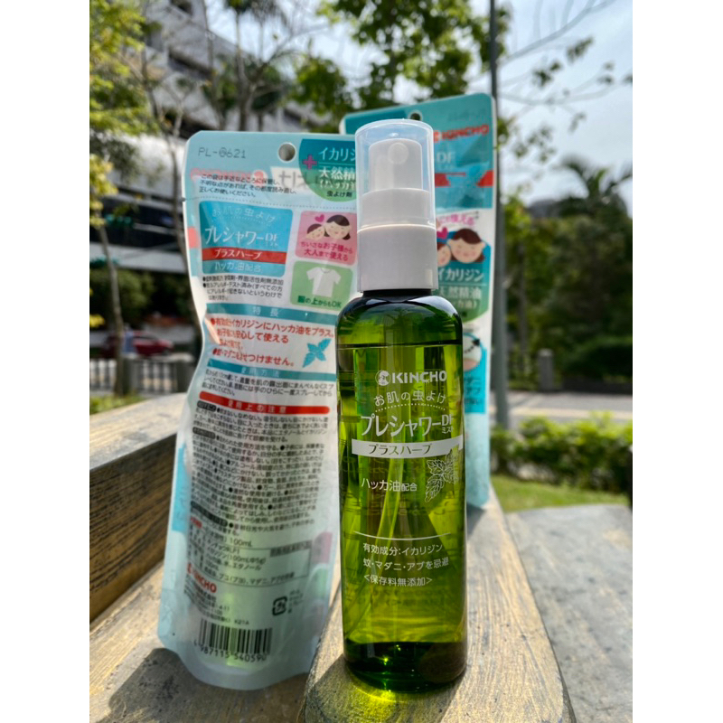 4/8 日本帶回 金鳥薄荷精油草本防蚊驅蟲噴霧 100ML 全新