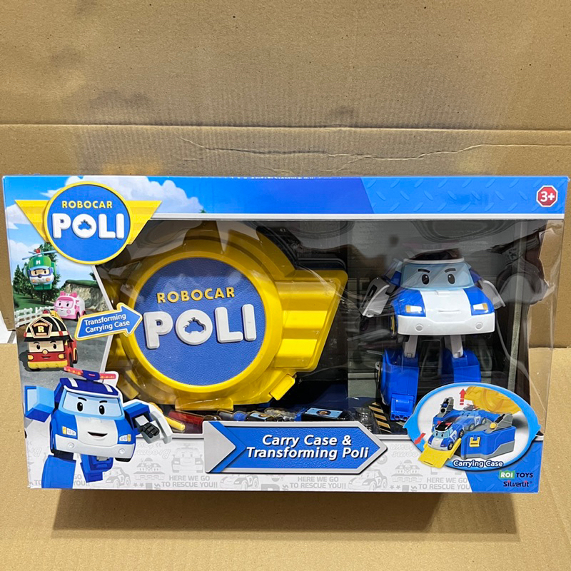 [波力] POLI 波力 LED 變形手提基地組 兒童玩具 玩具