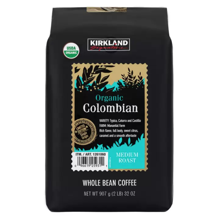【麻煩天使】Kirkland Signature 科克蘭哥倫比亞咖啡豆 907公克