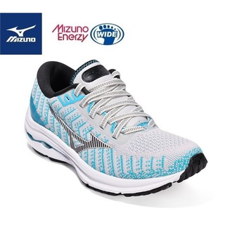 MIZUNO 美津濃 WAVE RIDER 24 WAVEKNIT 一般型 3E寬楦女慢跑鞋 J1GD207716