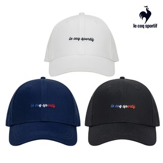 【LE COQ SPORTIF 法國公雞】休閒運動棒球帽帽子-男女款-三色可選-LYT03301