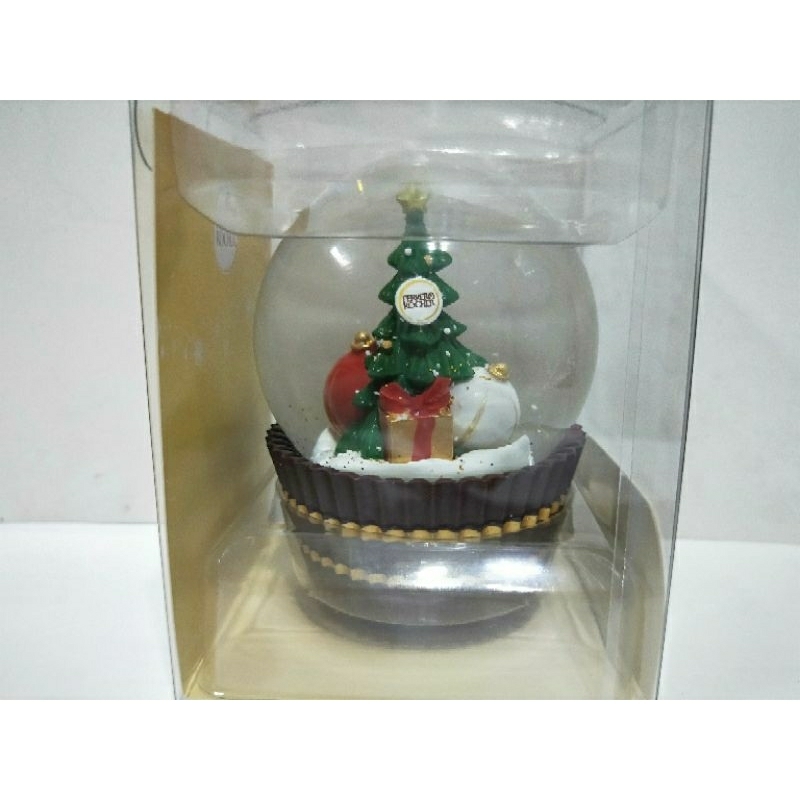 （全新）2023金莎聖誕水晶球-綠色聖誕樹