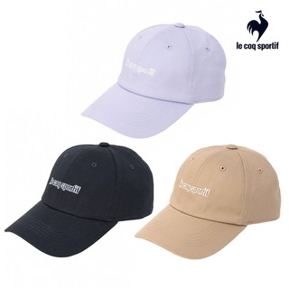 【LE COQ SPORTIF 法國公雞】質感刺繡休閒運動棒球帽帽子-男女款-兩色可選-LJT03301