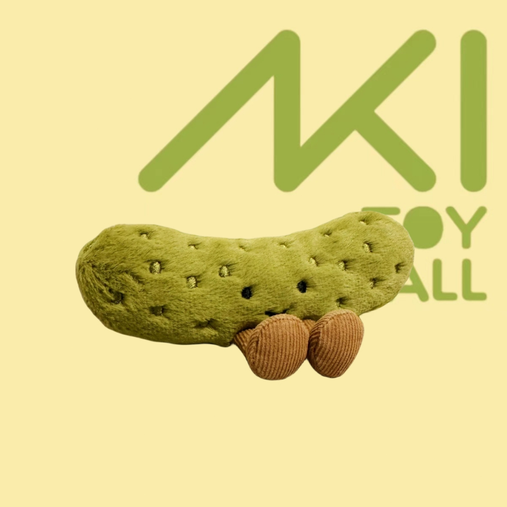 「AKI T🐣Y MALL」Jellycat 趣味酸黃瓜 黃瓜 Amuseable Pickle 柔軟 安撫 陪伴 禮物