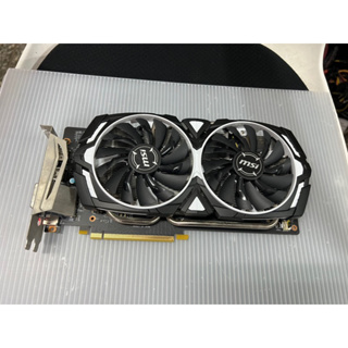 電腦雜貨店～微星GTX 1060 ARMOR 6G OCV1 顯示卡 二手良品$2600