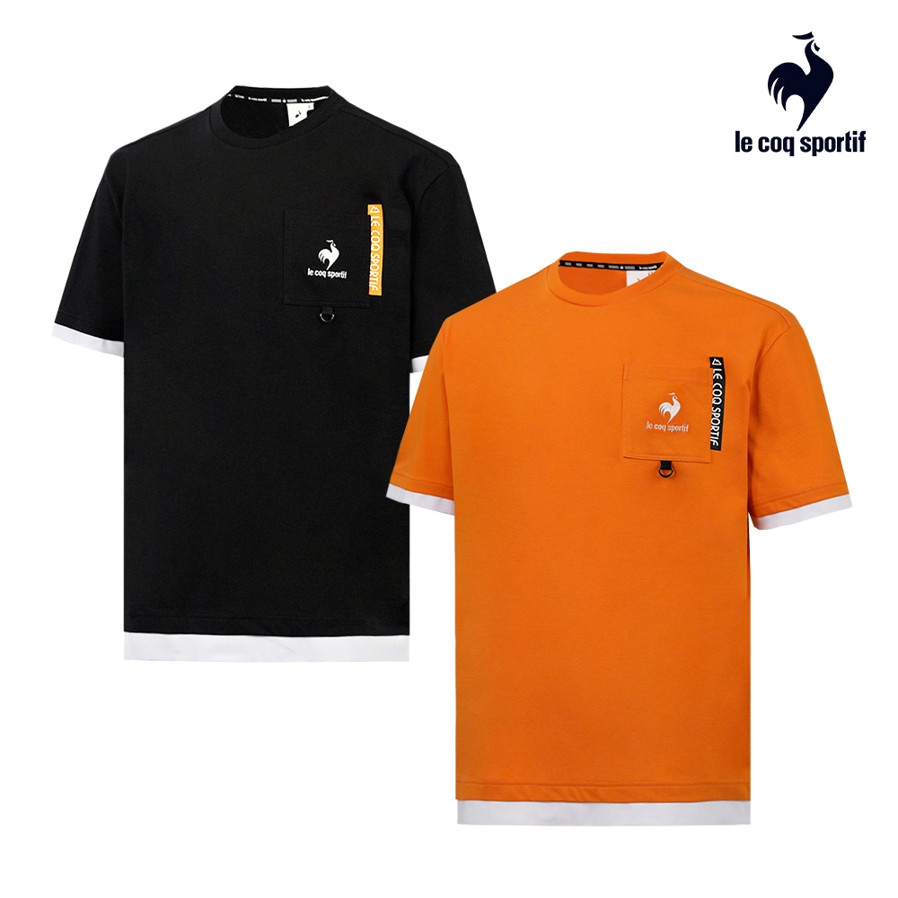 【LE COQ SPORTIF 法國公雞】休閒潮流短袖T恤-男款-兩色可選-LWT21204