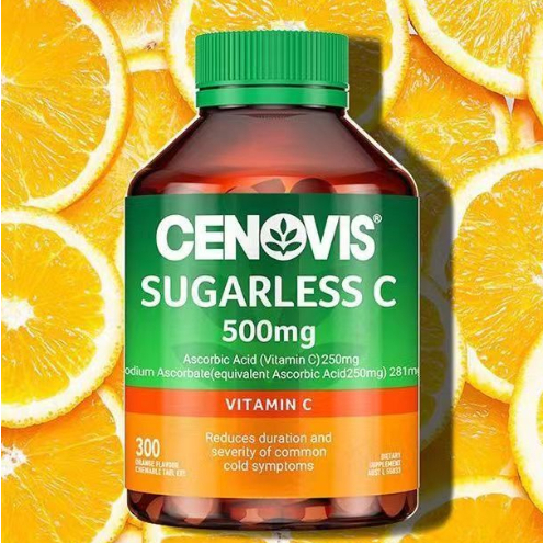 Cenovis 聖諾 VC 維生素C 維他命C 無糖 橙子味 大容量300錠裝
