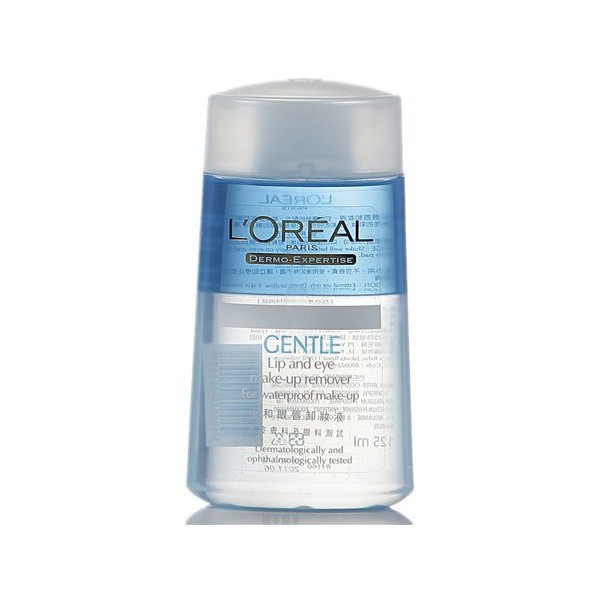 L'OREAL 巴黎萊雅 溫和眼唇卸妝液 125ml D001577