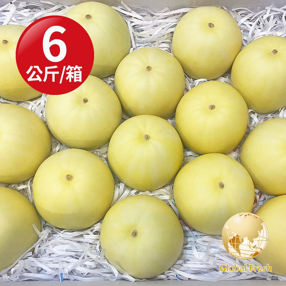 【盛花園蔬果】嘉義頂級溫室美濃瓜 6Kg x1箱(約14-16粒)