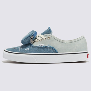 【Twoel_official】Tagi. x Vans Authentic Frayed 珍珠 丹寧 口袋 帆布鞋