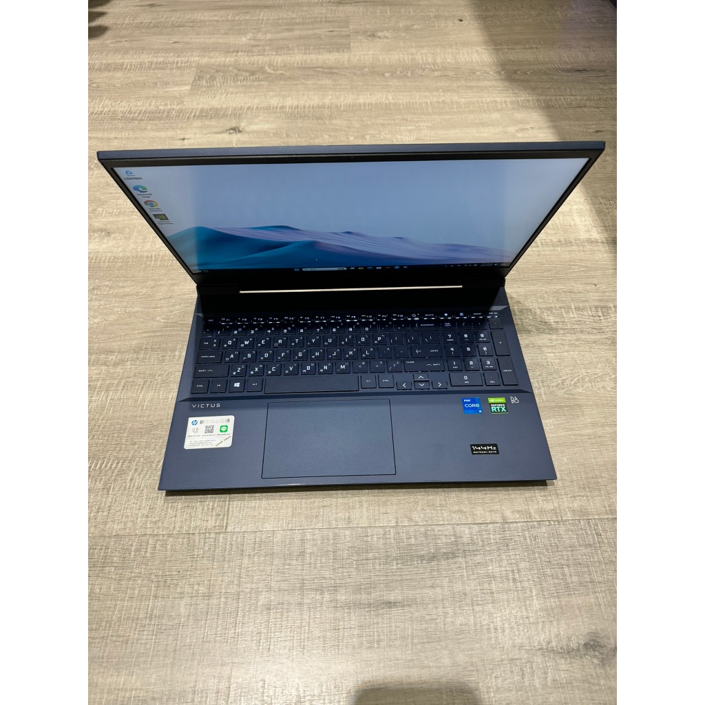 HP 電競筆電 Victus 16 I5-11400H 16G 512G RTX3060 二手筆電 遊戲筆電 ROG