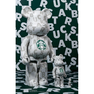 星巴克 庫柏力克熊聯名400%+100% BE@RBRICK STARBUCKS