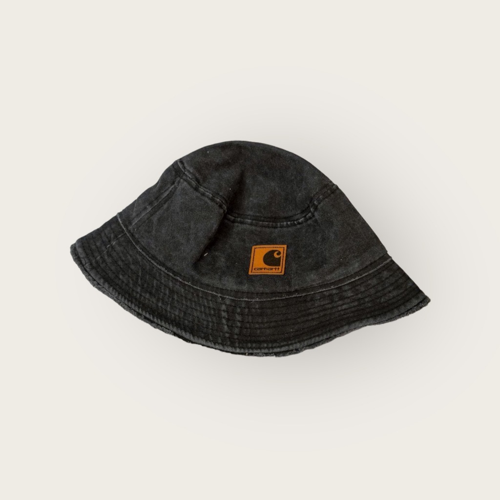 “Carhartt” - 黑色水洗漁夫帽