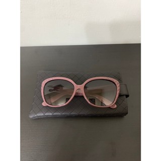 台灣二手太陽眼鏡｜Bottega Veneta-藕紫色竹編紋太陽眼鏡