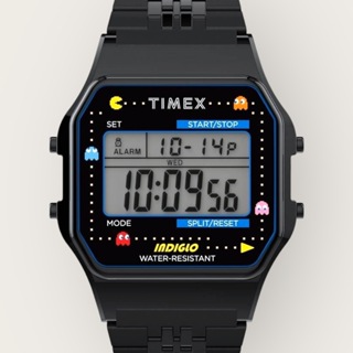 “Timex” TIMEX × PAC-MAN T80 數位黑 34mm