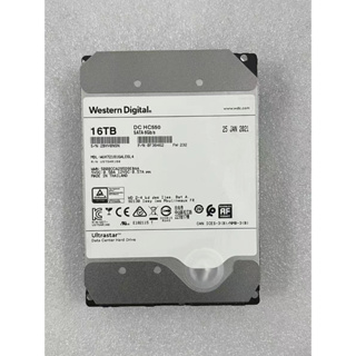 WD HC550 16T 硬碟 企業硬碟 SATA硬碟 氮氣硬碟