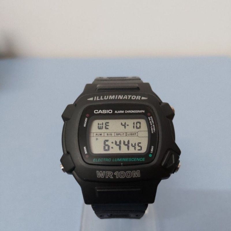 二手 卡西歐 Casio W-740 電子錶 防水手錶 當兵 學生考試的好幫手
