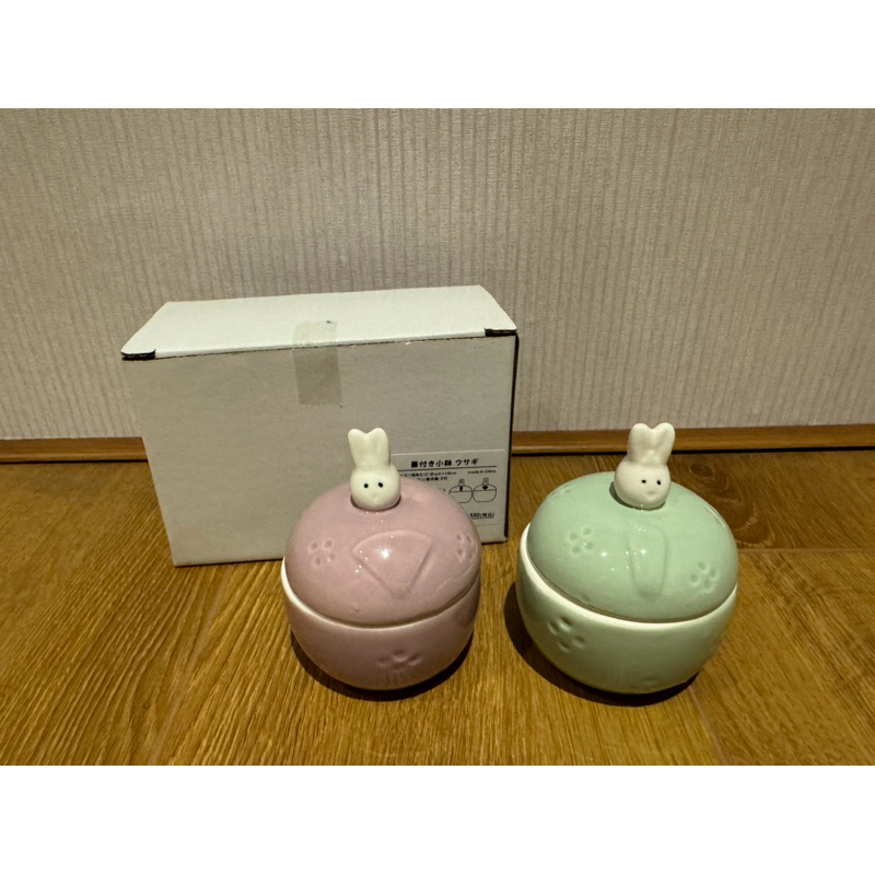 現貨 🇯🇵日本 Natural Kitchen 🐰兔子 🥘食物盒 首飾盒 飾品盒 💍 戒指盒 陶瓷盒