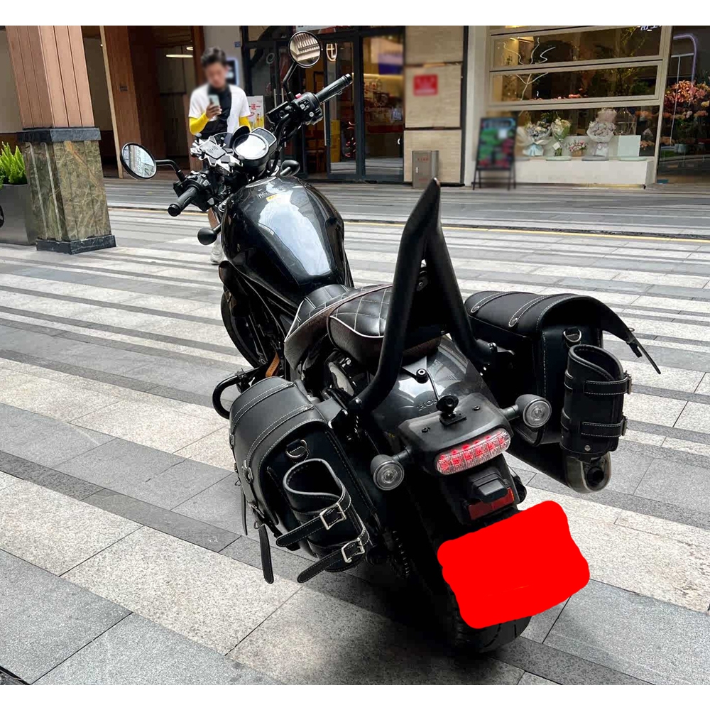 Rebel 1100T可調式後靠背 適用於 Honda 叛軍1100改裝扶手 Rebel250 Rebel 1100