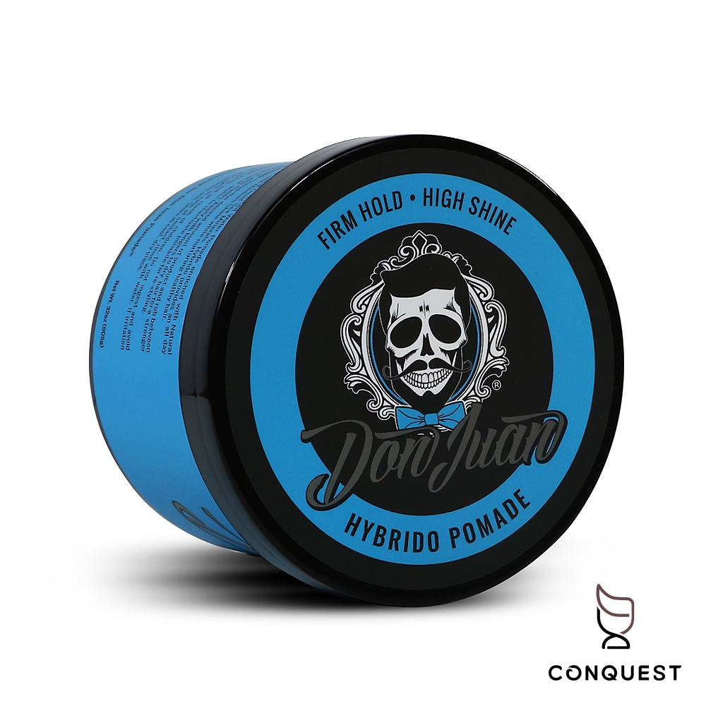 【 CONQUEST 】Don Juan Hybrido Pomade 32oz 藍水鬼 強力水性髮油 骷髏頭 塑型力強