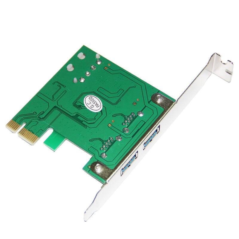庫存不用等-【-】-桌上型電腦pcie pci-e to usb3.0 轉2個usb3.0擴展卡 nec720202晶現