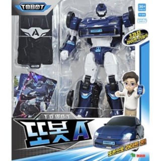 可超取🇰🇷韓國境內版 tobot 機器戰士 宇宙奇兵 英雄回歸 A 藍色 車子 變形 機器人 模型