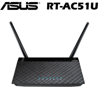 【二手良品】 ASUS 華碩 RT-AC51U 同步雙頻（2.4 GHz / 5 GHz） AC750 無線網路分享器