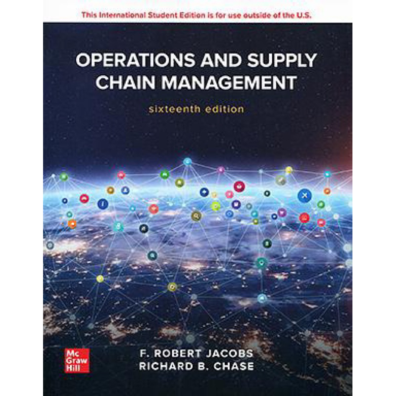 operations and supply chain management 16的價格推薦 - 2025年6月 | 比價比個夠BigGo
