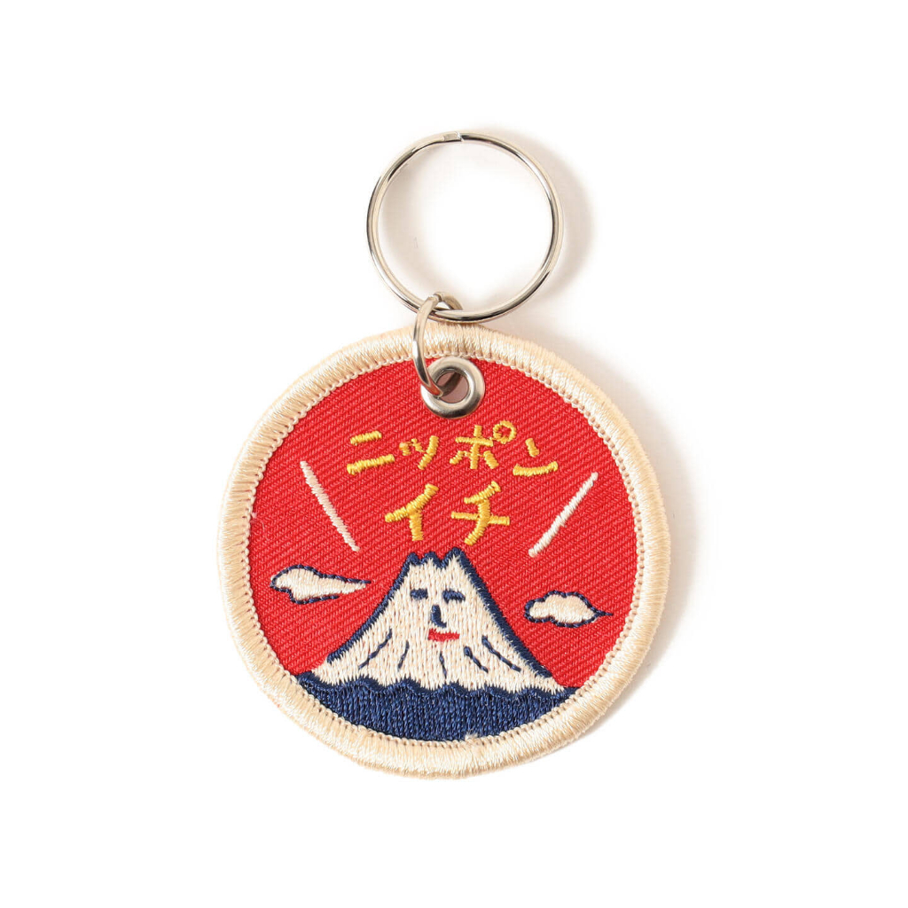 【Gomen】BEAMS JAPAN x 新復古 /別注幸運符刺繡鑰匙圈 🇯🇵日本選物