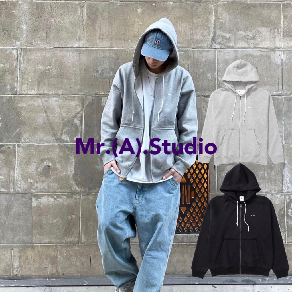 Mr.A😈A先生 Nike Lab Solo Hoodie 灰色 連帽外套 DR0404-063 DR0404-010