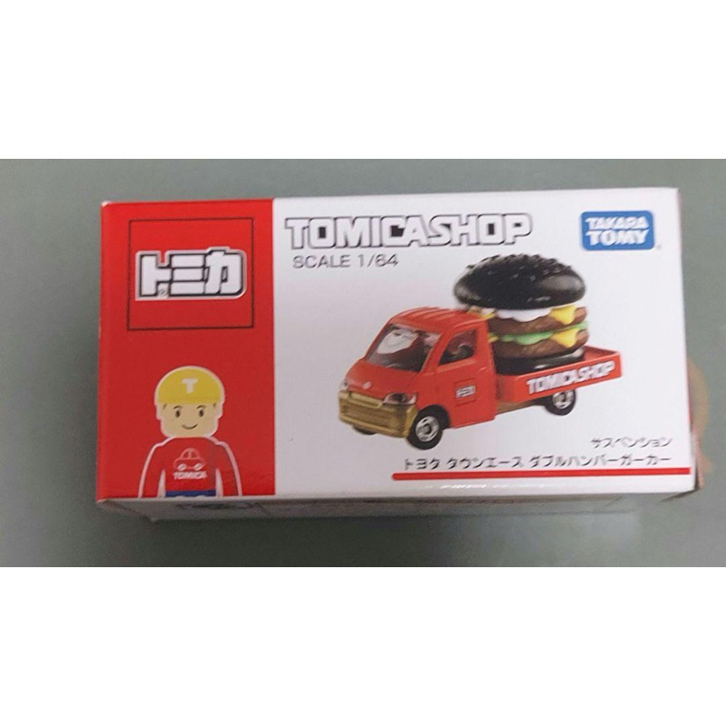 TOMY TOMICA SHOP 日本 限定 TOWN ACE 漢堡車 漢堡 黑漢堡 雙層牛肉堡 麥當勞 貨車 卡車