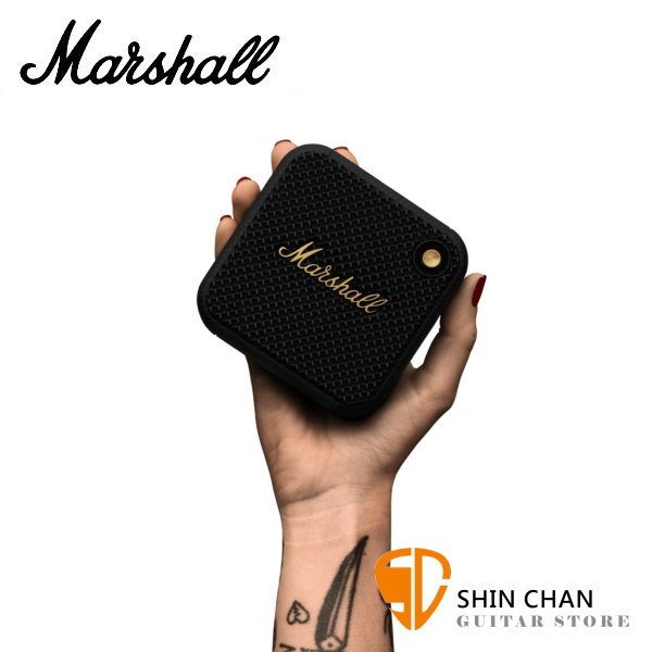 Marshall Willen 迷你音響 古銅黑 藍牙喇叭 IP67防水 輕巧攜帶設計 無線喇叭 藍牙5.2 台灣公司貨
