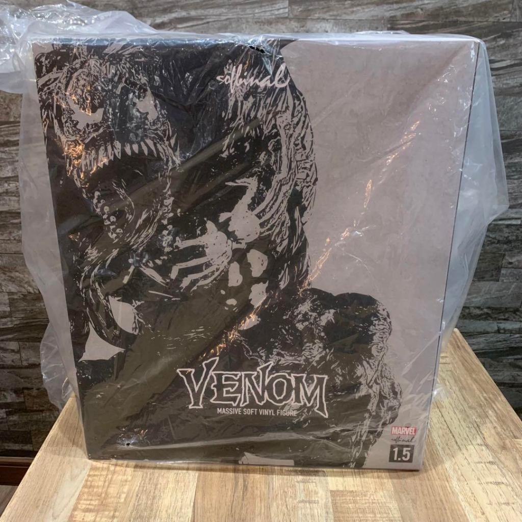 八田元氣小棧:日版 全新千值練 MARVEL 漫威 Venom 猛毒 1/6軟膠 1.5Ver.（台座付き）