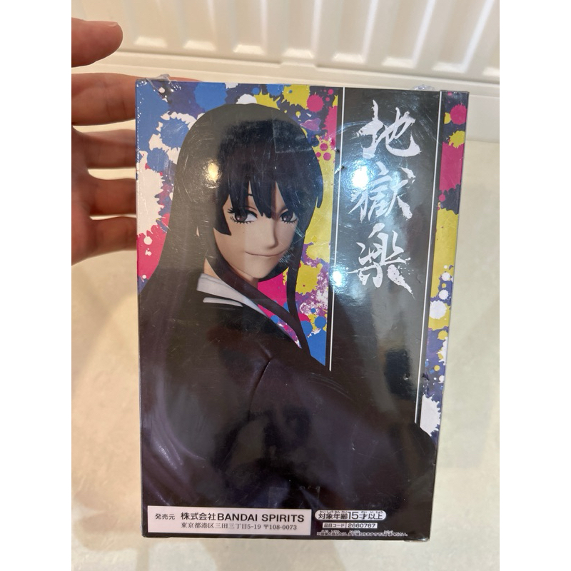 日版 地獄樂 DXF 山田淺右衛門桐馬 景品 模型 bandai 全新未拆